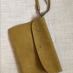 Stella McCartney Vegan Suede Clutch